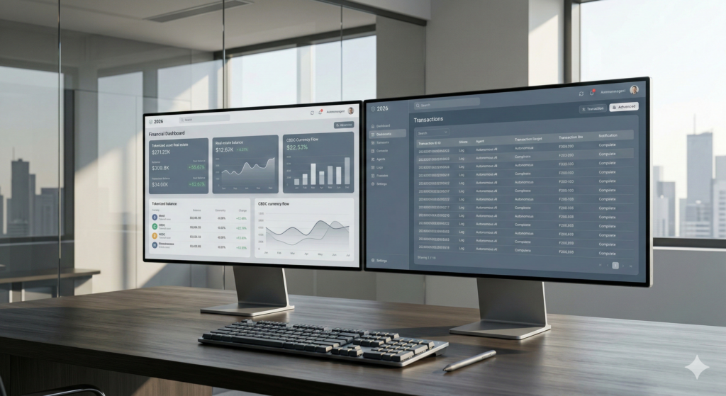 A professional executive conducting a secure payment via smartphone in a luxurious office setting.